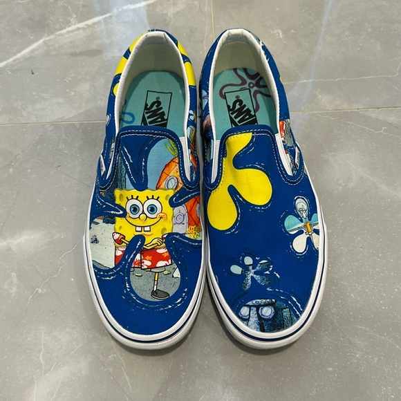 Vans Other - Vans x SpongeBob SquarePants Slip-ons RARE